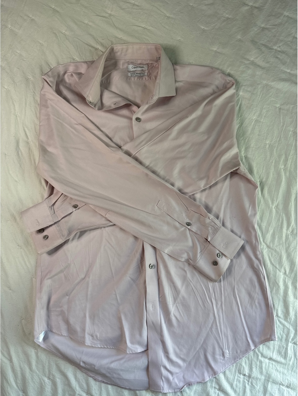 Men’s Calvin Klein Infinite Wrinkle Free Slim Fit Stretch Men's Button Up Shirt